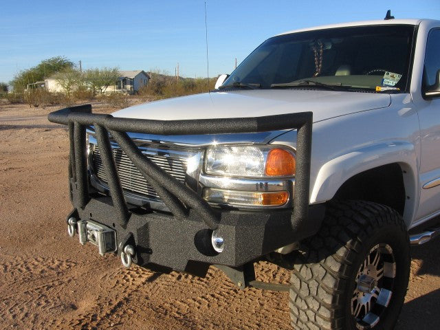 2003-2007 GMC Sierra 1500 Front Bumper - Iron Bull BumpersFRONT IRON BUMPER
