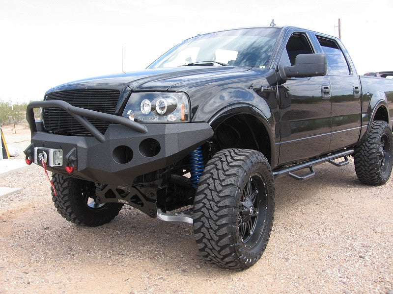 2004-2008 Ford F150 Front Bumper - Iron Bull BumpersFRONT IRON BUMPER