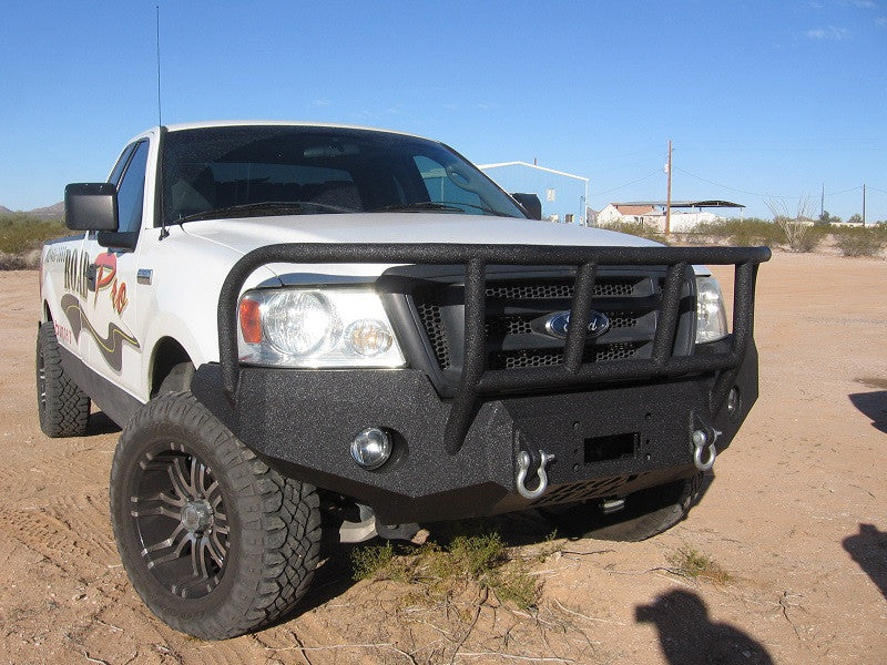 2004-2008 Ford F150 Front Bumper - Iron Bull BumpersFRONT IRON BUMPER