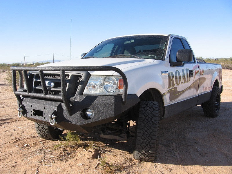 2004-2008 Ford F150 Front Bumper - Iron Bull BumpersFRONT IRON BUMPER