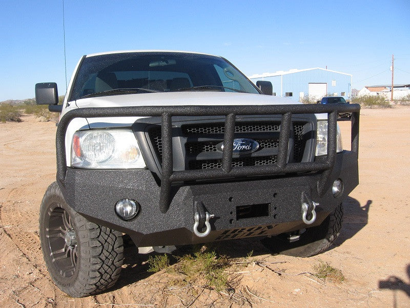 2004-2008 Ford F150 Front Bumper - Iron Bull BumpersFRONT IRON BUMPER
