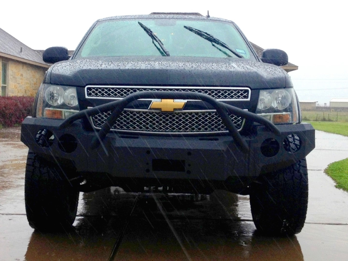 2007-2014 Chevrolet Tahoe / Suburban Front Bumper - Front Truck Winch Bumper