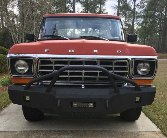 1973-1979 Ford F150 Front Bumper - Iron Bull BumpersFRONT IRON BUMPER