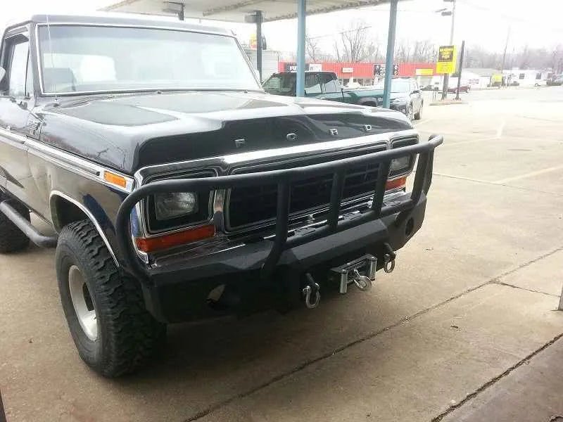 1973-1979 Ford F150 Front Bumper - Iron Bull BumpersFRONT IRON BUMPER