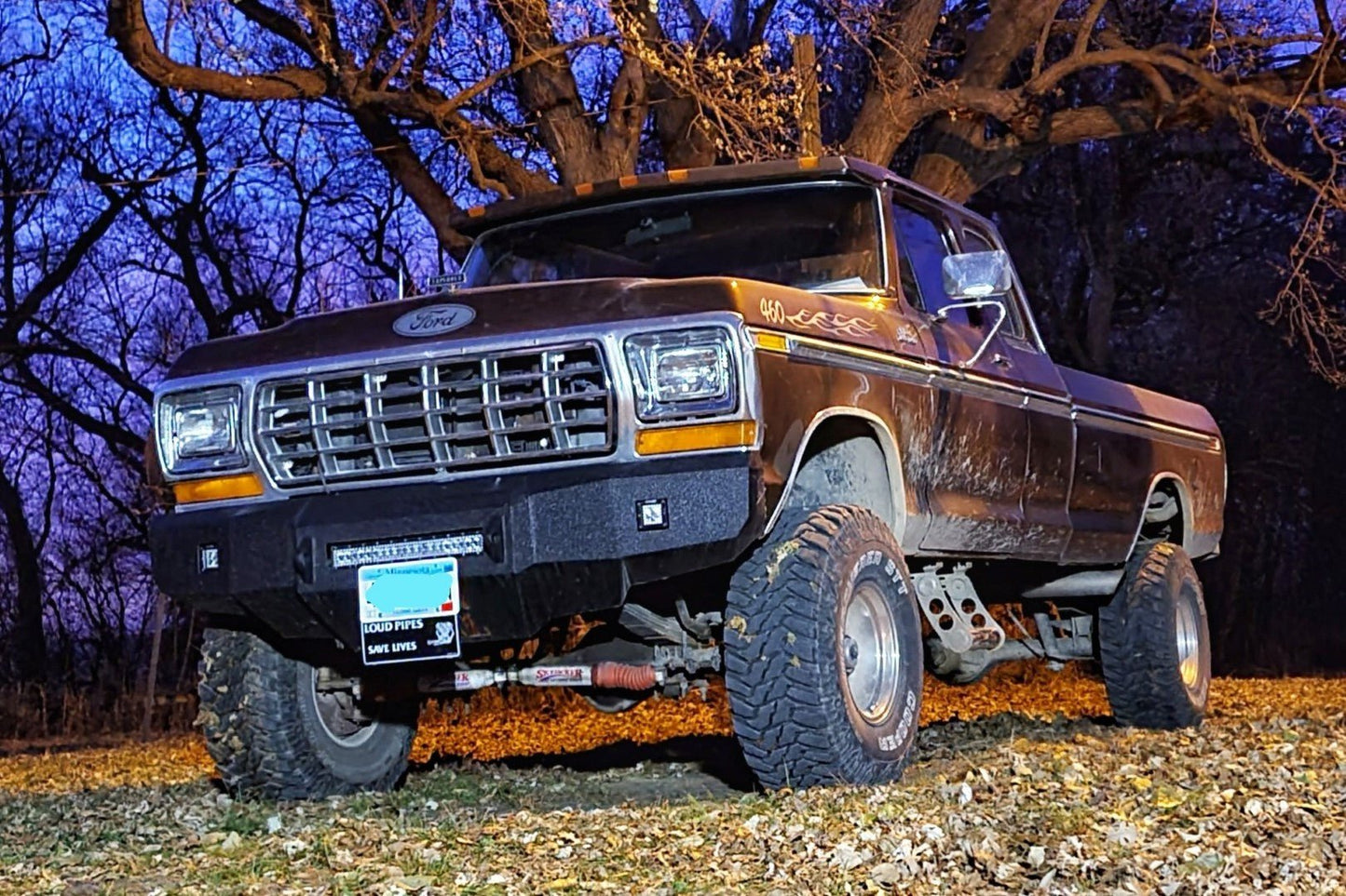 1973-1979 Ford F250/F350 Front Winch Bumper