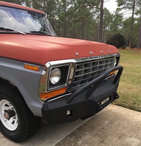 1973-1979 Ford F250/F350 Front Bumper - Iron Bull BumpersFRONT IRON BUMPER