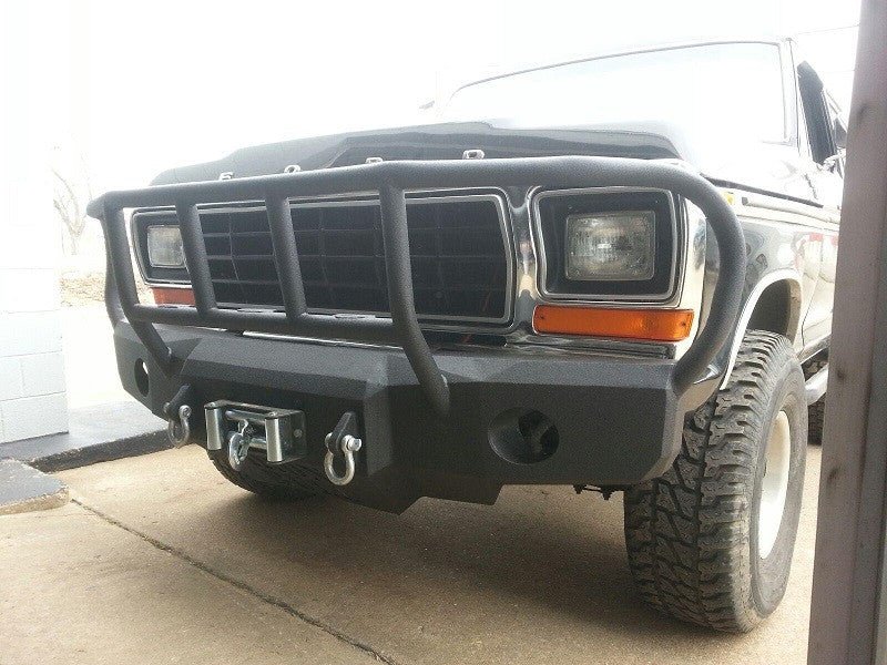 1973-1979 Ford F250/F350 Front Bumper - Iron Bull BumpersFRONT IRON BUMPER