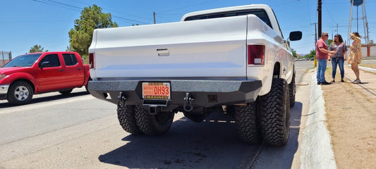 1973-1987 GMC Jimmy Rear Bumper - Iron Bull BumpersREAR IRON BUMPER
