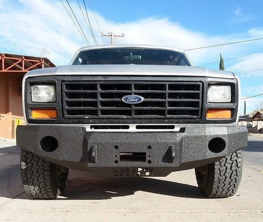 1980-1986 Ford F250/350 Front Bumper - Iron Bull BumpersFRONT IRON BUMPER