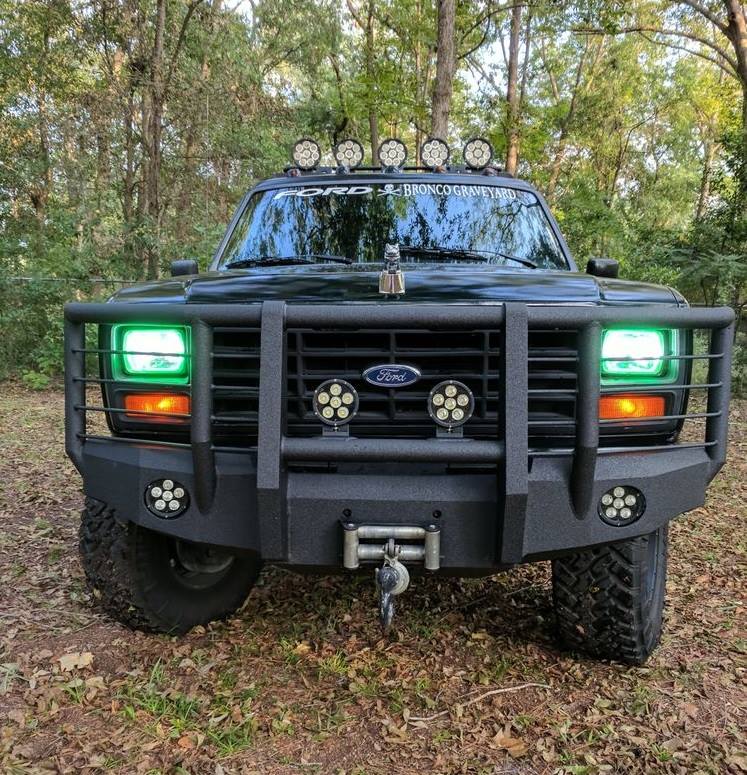 1980-1986 Ford F250/350 Front Bumper - Iron Bull BumpersFRONT IRON BUMPER