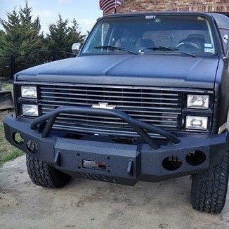 1981-1987 GMC Jimmy Front Bumper - Iron Bull BumpersFRONT IRON BUMPER