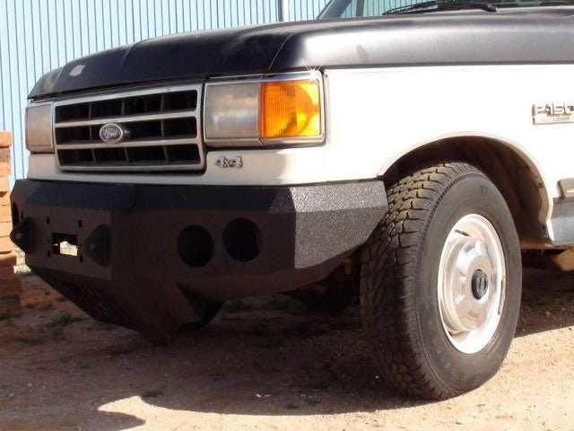 1987-1991 Ford F150 Front Bumper - Iron Bull BumpersFRONT IRON BUMPER