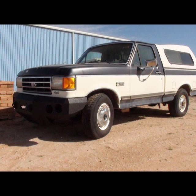 1987-1991 Ford F150 Front Bumper - Iron Bull BumpersFRONT IRON BUMPER
