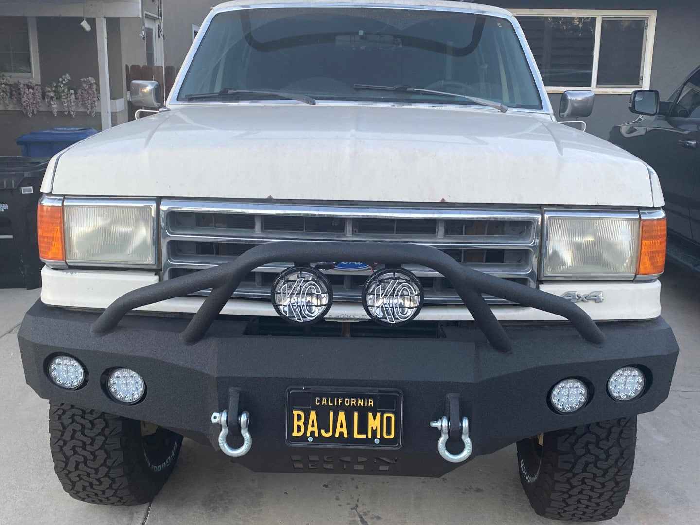 1987-1991 Ford F150 Front Bumper - Iron Bull BumpersFRONT IRON BUMPER