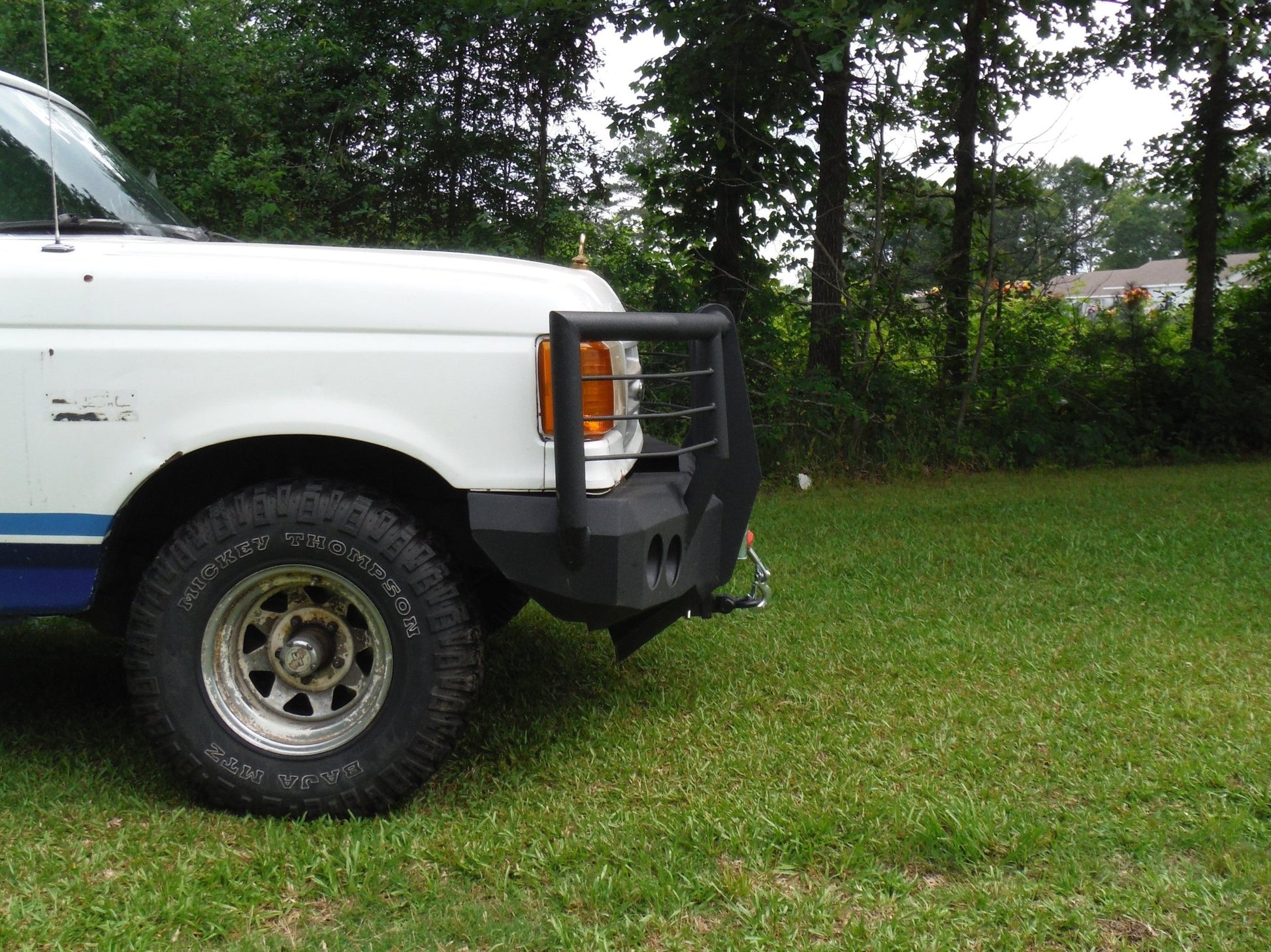 1987-1991 Ford F250/350 Front Bumper - Iron Bull BumpersFRONT IRON BUMPER