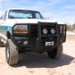 1992-1997 Ford F250/F350 Front Bumper - Iron Bull BumpersFRONT IRON BUMPER