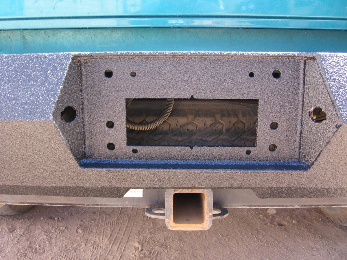 1992-2000 GMC Yukon (Non-Denali) Rear Bumper - Iron Bull BumpersREAR IRON BUMPER