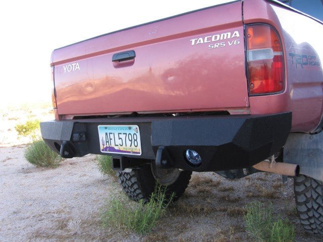 1995-2004 Toyota Tacoma Rear Bumper - Iron Bull BumpersREAR IRON BUMPER