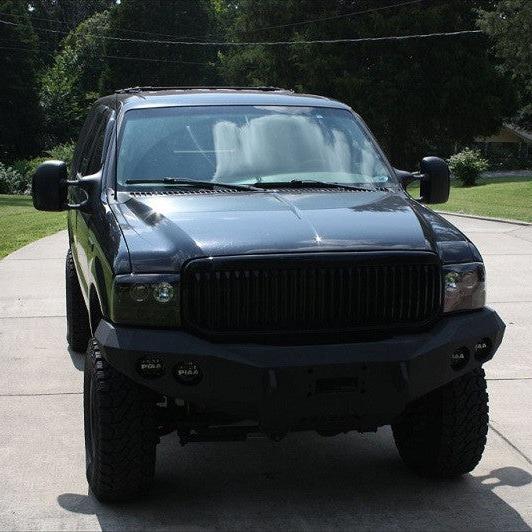 1999-2004 Ford Excursion Front Bumper - Iron Bull BumpersFRONT IRON BUMPER
