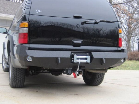 2001-2006 Chevrolet Tahoe Rear Bumper - Iron Bull BumpersREAR IRON BUMPER