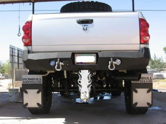 2003-2009 Dodge 2500/3500 Rear Bumper - Iron Bull BumpersREAR IRON BUMPER