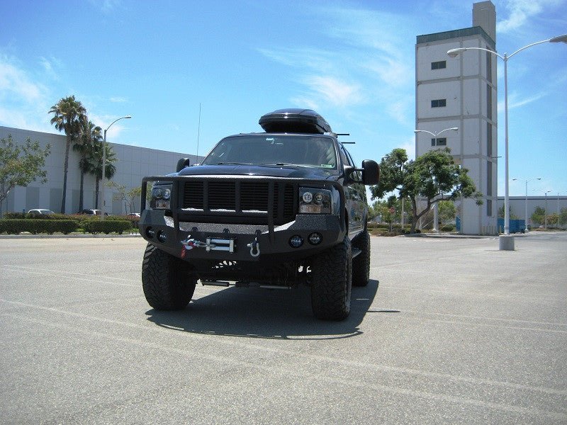 2005-2007 Ford Excursion Front Bumper - Iron Bull BumpersFRONT IRON BUMPER