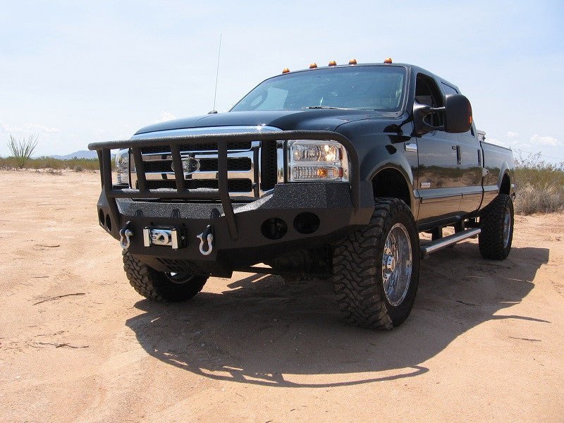 2005-2007 Ford F250/F350 Front Bumper - Iron Bull BumpersFRONT IRON BUMPER