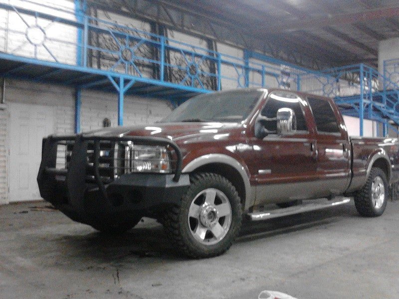 2005-2007 Ford F250/F350 Front Bumper - Iron Bull BumpersFRONT IRON BUMPER