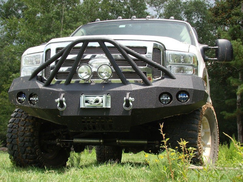 2005-2007 Ford F250/F350 Front Bumper - Iron Bull BumpersFRONT IRON BUMPER