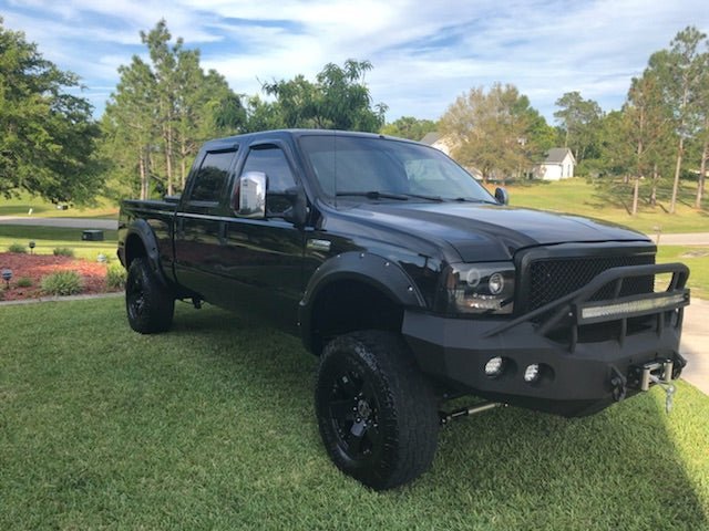 2005-2007 Ford F250/F350 Front Bumper - Iron Bull BumpersFRONT IRON BUMPER