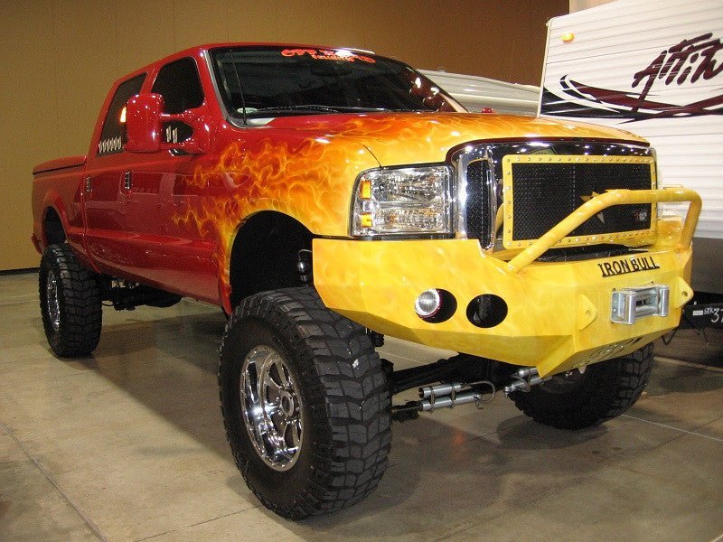 2005-2007 Ford F250/F350 Front Bumper - Iron Bull BumpersFRONT IRON BUMPER