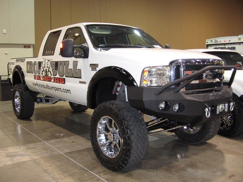 2005-2007 Ford F250/F350 Front Bumper - Iron Bull BumpersFRONT IRON BUMPER