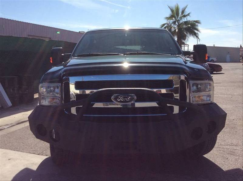2005-2007 Ford F250/F350 Front Bumper - Iron Bull BumpersFRONT IRON BUMPER