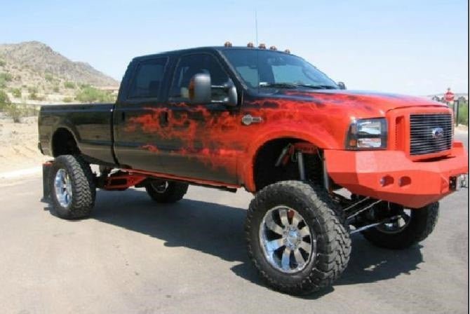 2005-2007 Ford F250/F350 Front Bumper - Iron Bull BumpersFRONT IRON BUMPER