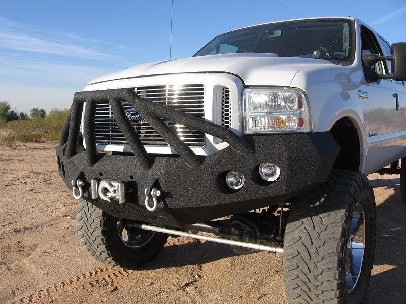 2005-2007 Ford F250/F350 Front Bumper - Iron Bull BumpersFRONT IRON BUMPER