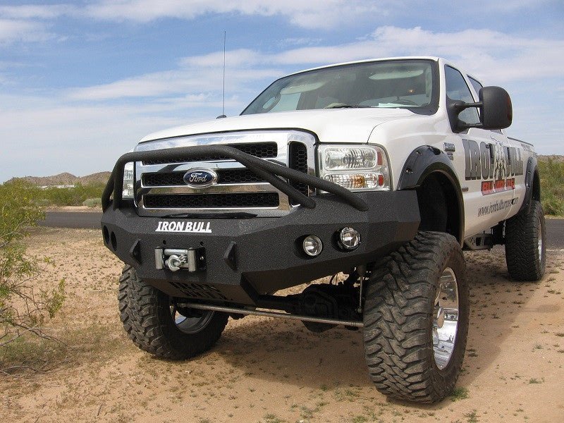 2005-2007 Ford F250/F350 Front Bumper - Iron Bull BumpersFRONT IRON BUMPER