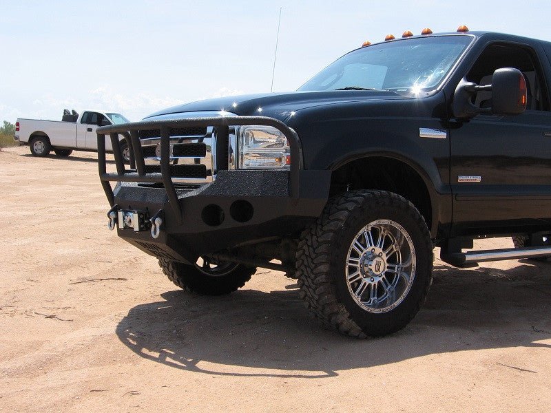 2005-2007 Ford F250/F350 Front Bumper - Iron Bull BumpersFRONT IRON BUMPER