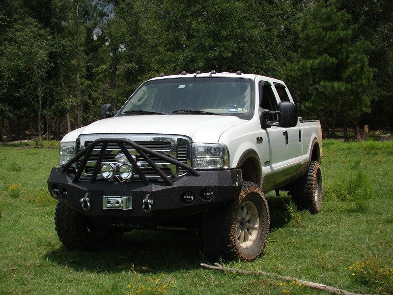 2005-2007 Ford F250/F350 Front Bumper - Iron Bull BumpersFRONT IRON BUMPER