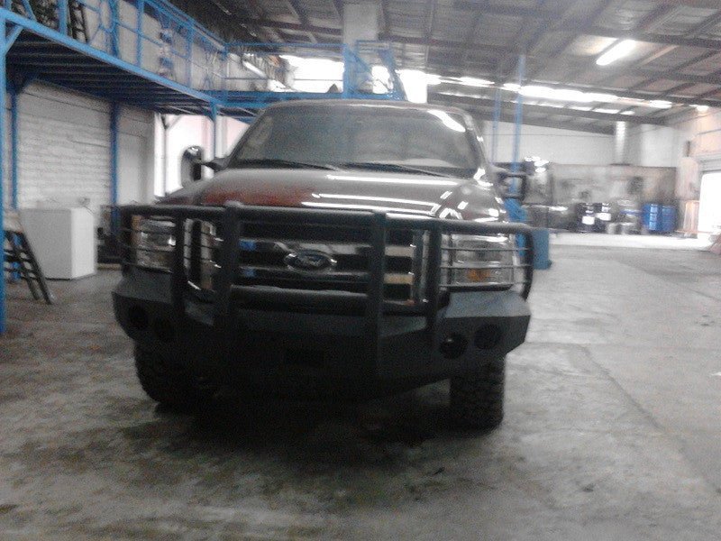 2005-2007 Ford F250/F350 Front Bumper - Iron Bull BumpersFRONT IRON BUMPER