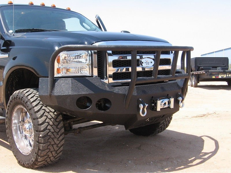 2005-2007 Ford F250/F350 Front Bumper - Iron Bull BumpersFRONT IRON BUMPER