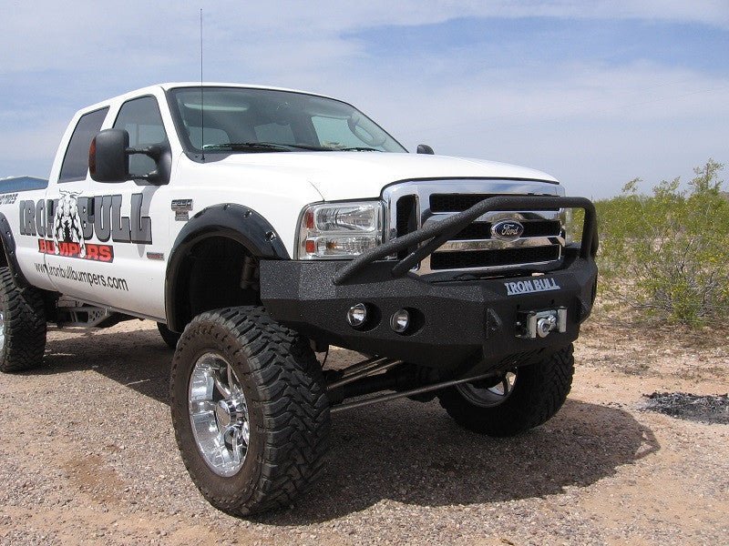 2005-2007 Ford F250/F350 Front Bumper - Iron Bull BumpersFRONT IRON BUMPER