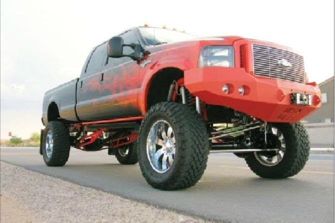 2005-2007 Ford F250/F350 Front Bumper - Iron Bull BumpersFRONT IRON BUMPER