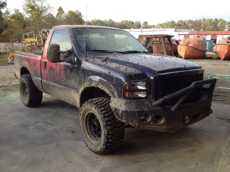 2005-2007 Ford F250/F350 Front Bumper - Iron Bull BumpersFRONT IRON BUMPER