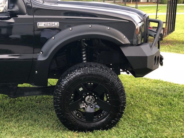 2005-2007 Ford F250/F350 Front Bumper - Iron Bull BumpersFRONT IRON BUMPER