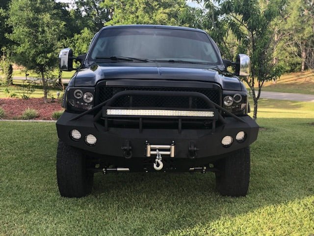2005-2007 Ford F250/F350 Front Bumper - Iron Bull BumpersFRONT IRON BUMPER