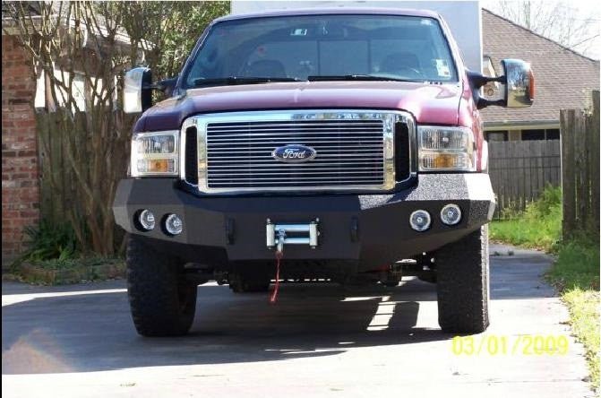2005-2007 Ford F250/F350 Front Bumper - Iron Bull BumpersFRONT IRON BUMPER