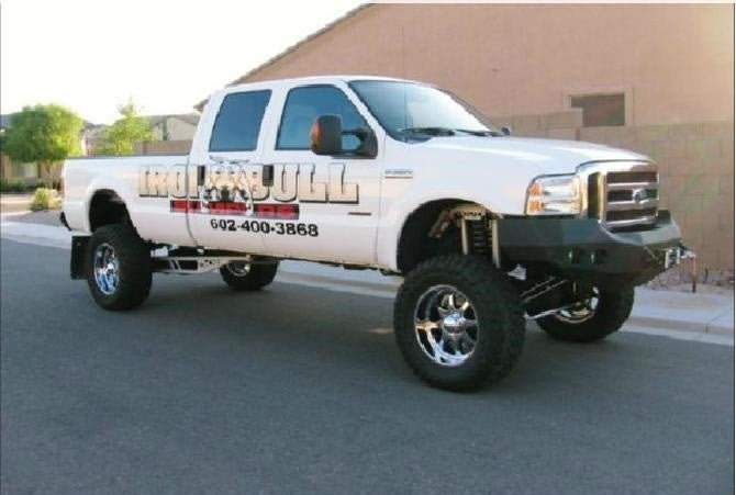 2005-2007 Ford F250/F350 Front Bumper - Iron Bull BumpersFRONT IRON BUMPER