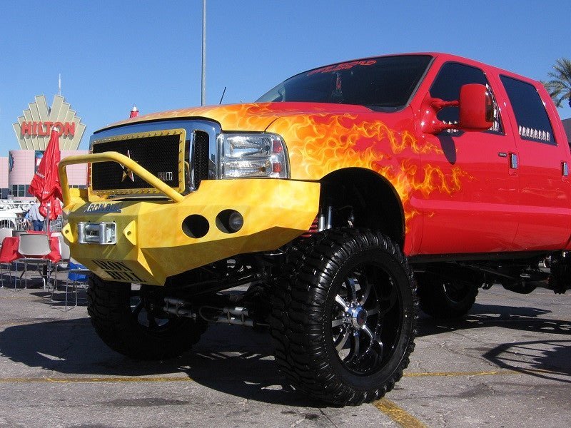2005-2007 Ford F250/F350 Front Bumper - Iron Bull BumpersFRONT IRON BUMPER