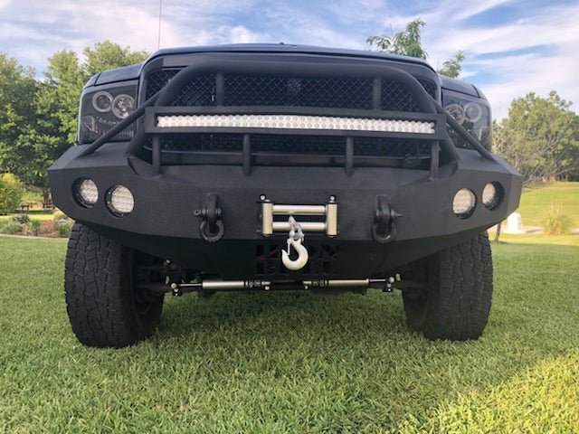 2005-2007 Ford F250/F350 Front Bumper - Iron Bull BumpersFRONT IRON BUMPER