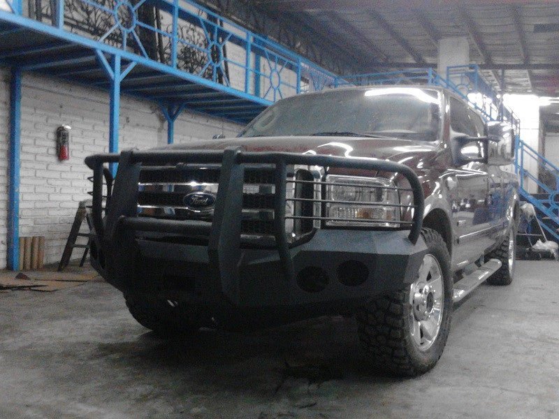 2005-2007 Ford F250/F350 Front Bumper - Iron Bull BumpersFRONT IRON BUMPER